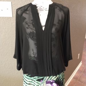 Women's sheer blouse